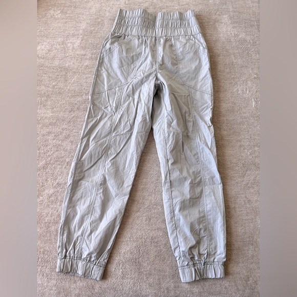 FP Movement The Way Home Jogger Women's Running Pants Silver XS - Picture 2 of 7